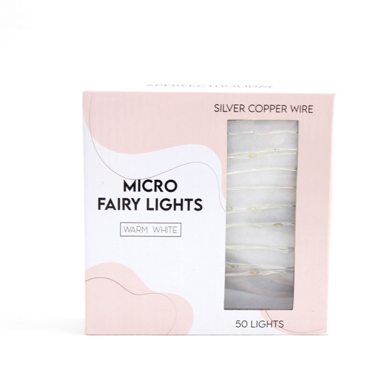 50 LED Fairy String Lights - Battery Operated, 8 Lighting Modes, 6-Hour Timer - Indoor/Outdoor Silver Wire Lights - Decorative Lighting for Holidays, Weddings, and Home Decor